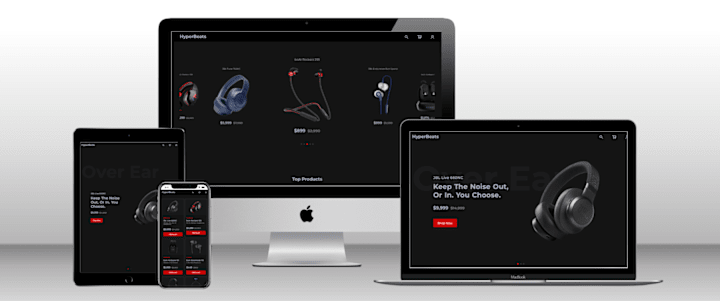 Cover image for HyperBeats - MERN Ecommerce Store