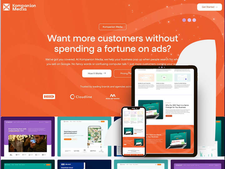 Cover image for High Conversion Landing page