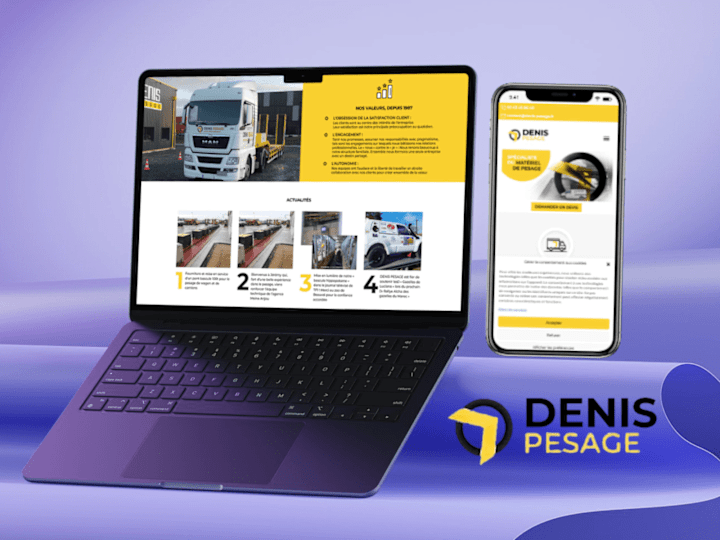 Cover image for DENIS PESAGE Website Development