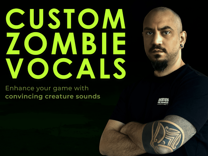 Cover image for Zombie, creatures, monsters vocal effects