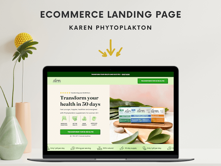 Cover image for High CRO and converting  landing page 