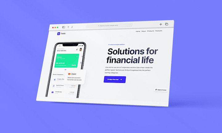 Cover image for Figma Website UI Design for  a Startup Business