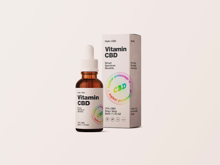 Cover image for Vitamin CBD Visual Identity