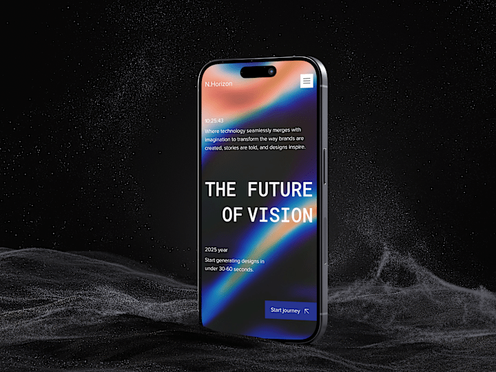 Cover image for AI-powered creative agency | UI/UX Design