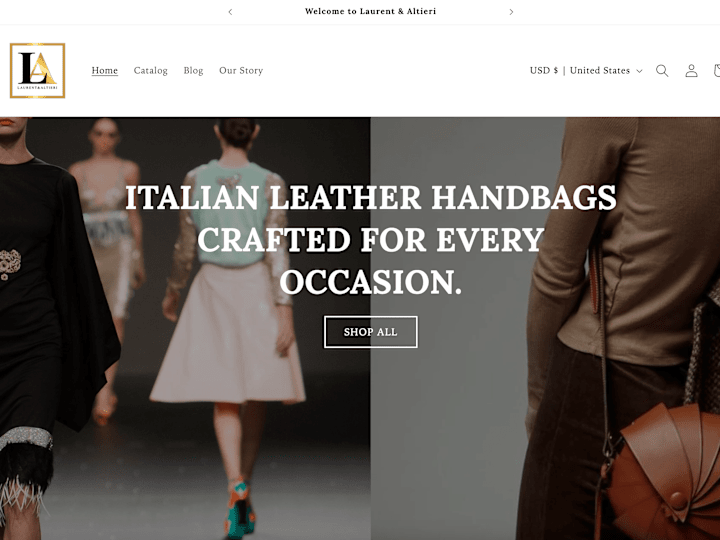 Cover image for Laurent & Altieri Shopify Set Up