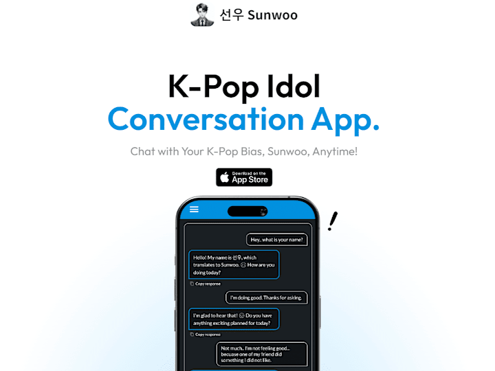 Cover image for Kpop-Idol chat app