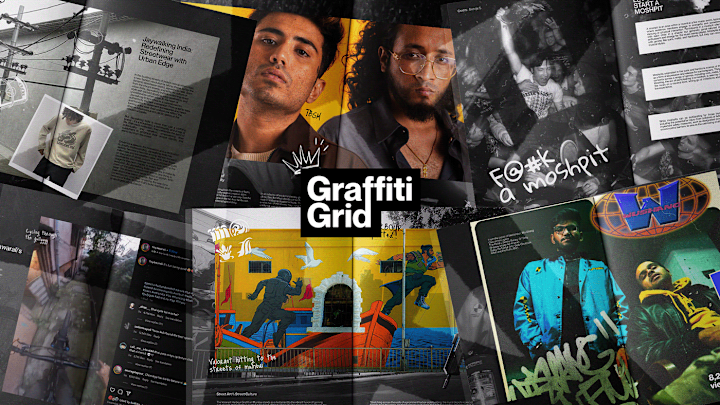 Cover image for Graffiti Grid Magazine : Behance