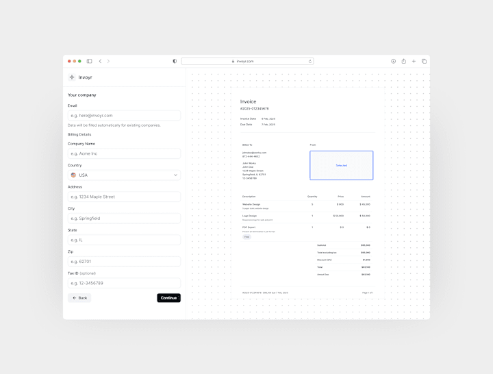 Cover image for Invoyr — Redefining Digital Invoicing