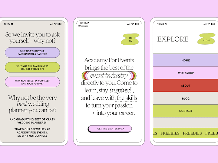 Cover image for Academy For Events