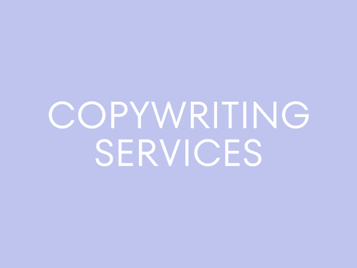 Cover image for Custom Copywriting Services