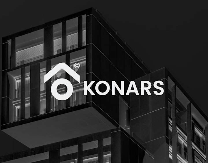 Cover image for Konars Logo Design for Architecture Company :: Behance