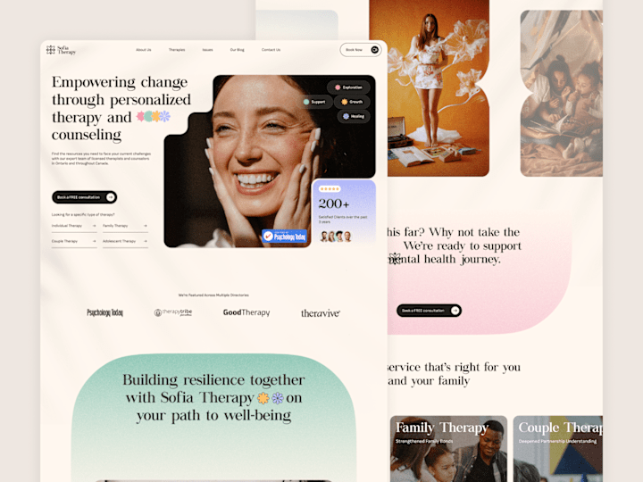 Cover image for Mental Health Website Design