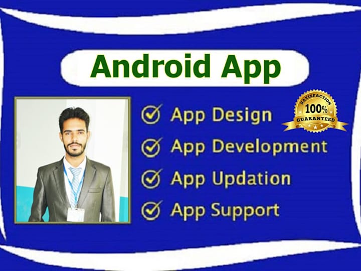 Cover image for Android App Developer, android app development in Android Studio