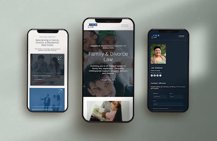 Cover image for JKB Law Firm Website Design & Custom Calculator