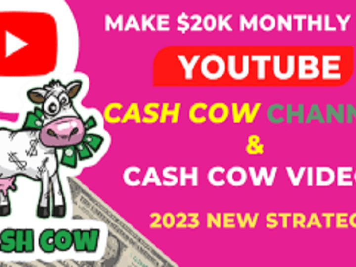 Cover image for I will create cash cow videos and cash cow youtube channel