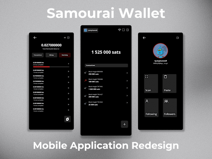 Cover image for Samourai Wallet - A Sovereign Bitcoin Wallet Redesigned