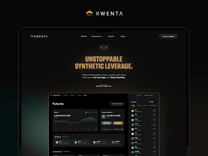 Cover image for Kwenta [v1]: Perpetual Trading Platform