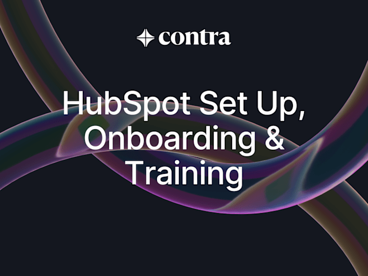 Cover image for HubSpot Set Up, Onboarding & Training