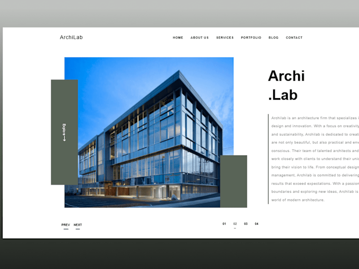 Cover image for morden landing page