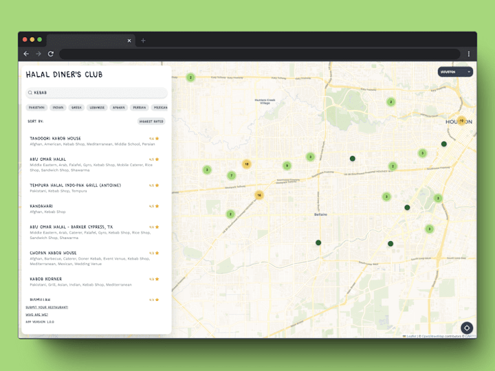 Cover image for Location-based Food Discovery App