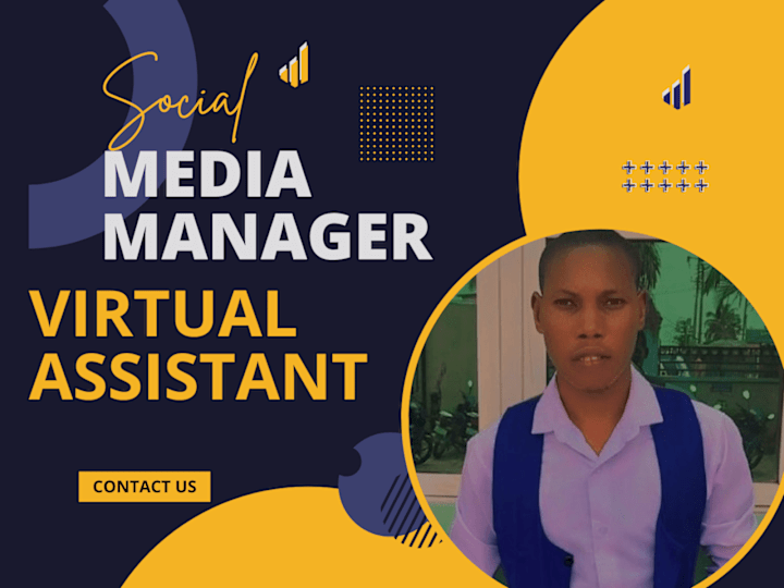 Cover image for i will be your social media manager, virtual assistant