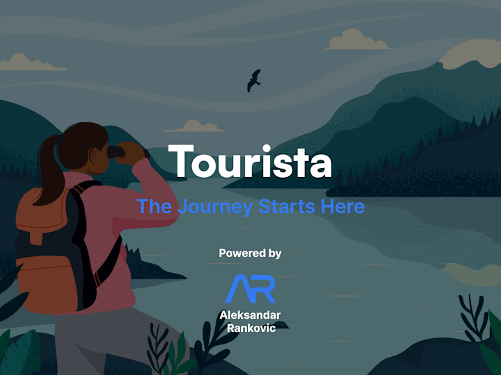 Cover image for Mobile App Design - Tourista - Travel App