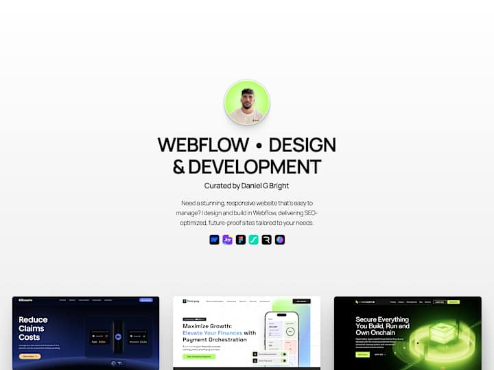 Cover image for Webflow • Website Design & Development