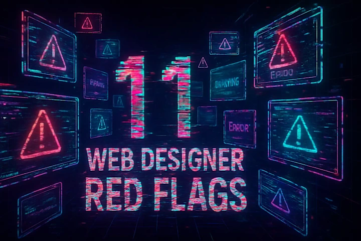 Cover image for 11 Web Designer Red Flags: Warning Signs to Watch For Before Hiring