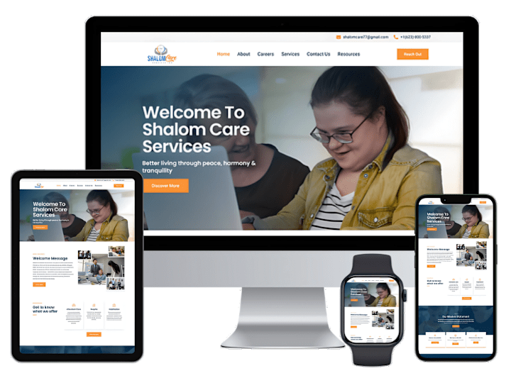 Cover image for Shalom Care Services