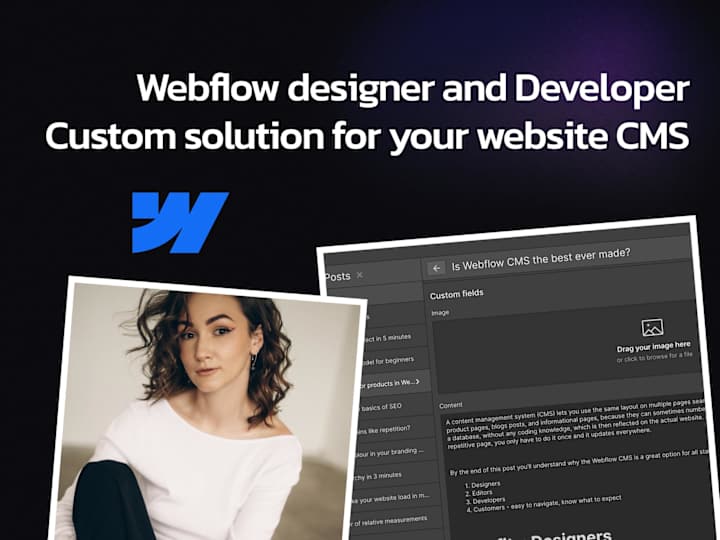 Cover image for Webflow website development