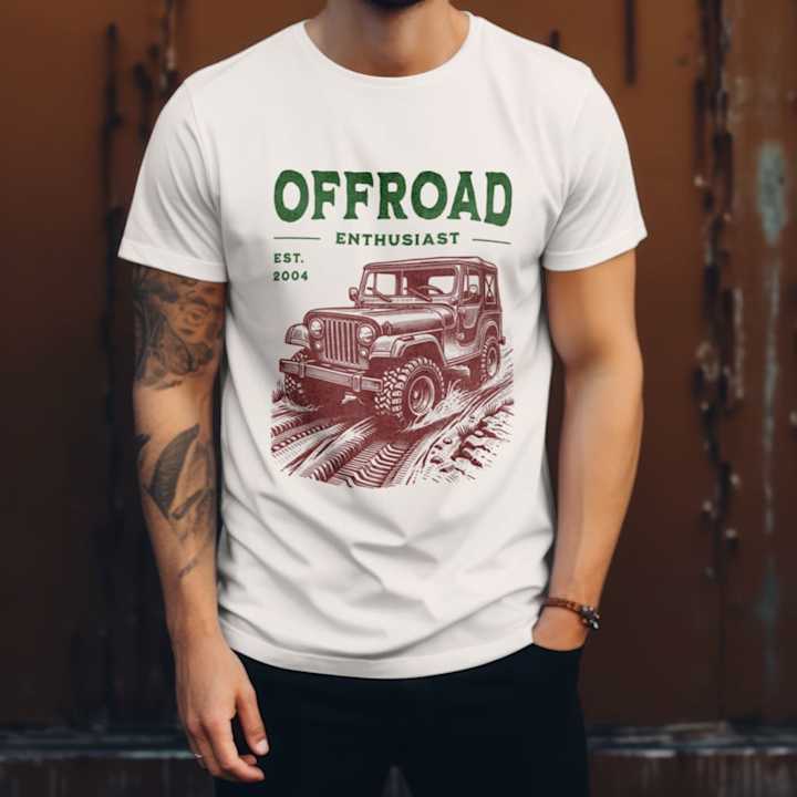 Cover image for Offroad T-Shirt Design
