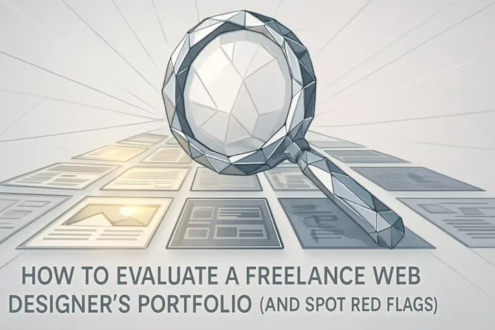 Cover image for How to Evaluate a Freelance Web Designer's Portfolio (and Spot Red Flags)