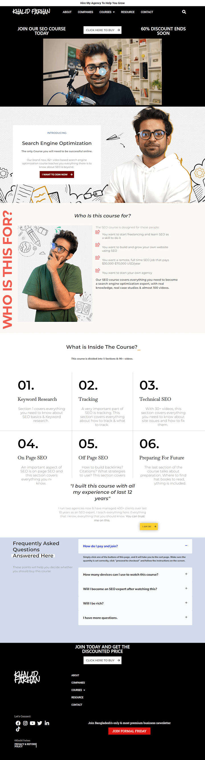 Cover image for Personal Website Design & Developemnt