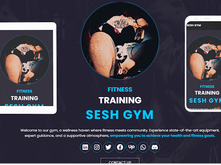 Cover image for My GYM SITE