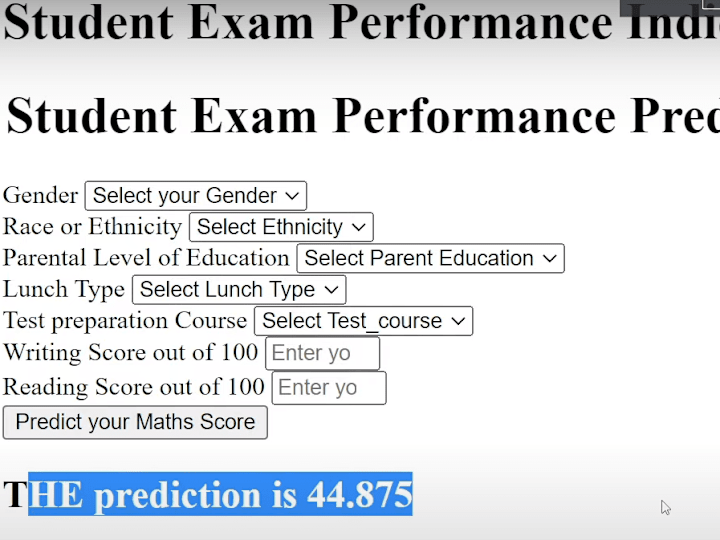 Cover image for Performance Prediction using ML