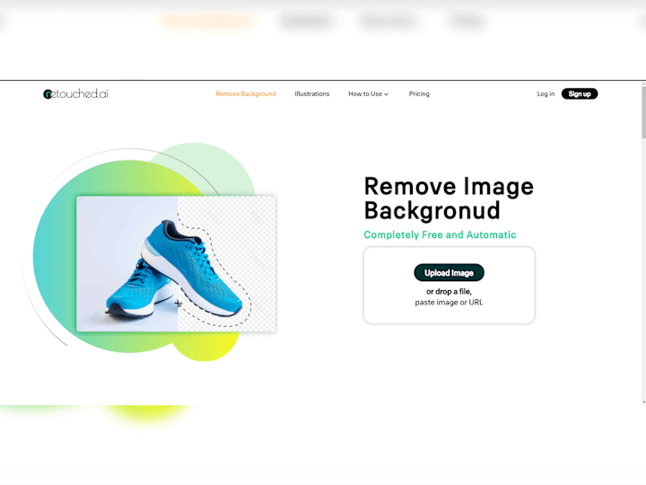 Cover image for Retouched AI: Responsive React Web Application