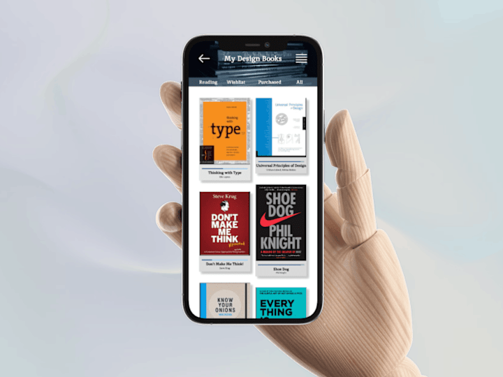 Cover image for e-Books App - Library UI 