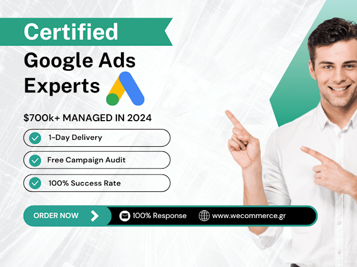 Cover image for Google Ads Campaigns Setup & Management - Maximize Your Results!