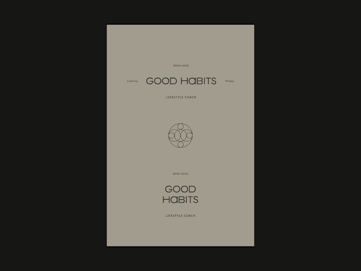 Cover image for Good Habits - Design Intensive Brand Identity