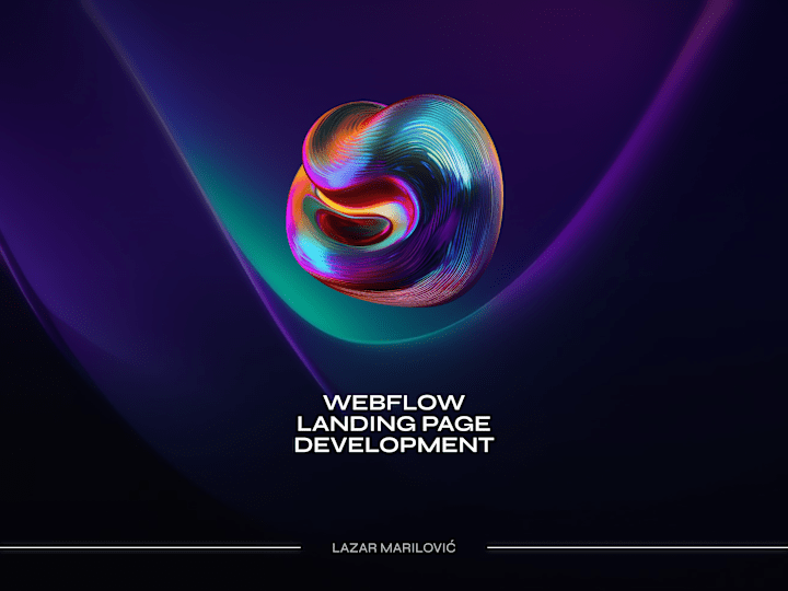 Cover image for Webflow Landing Page Development