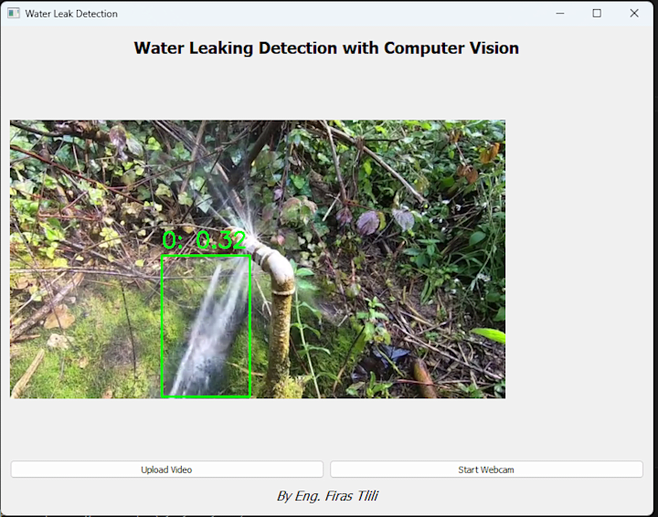 Cover image for Water Leak Detection with YOLO11 and PyQt5