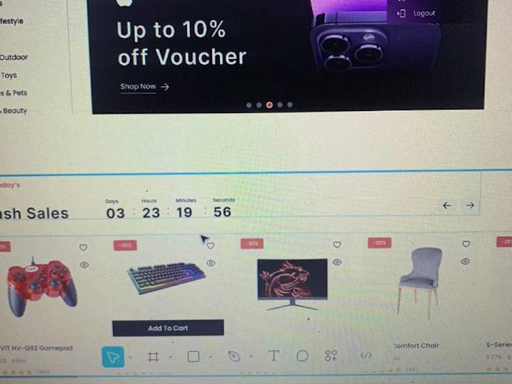 Cover image for E-Commerce Application(Web Application)