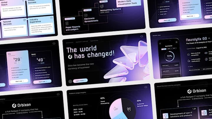 Cover image for Orbixon | Pitch Deck