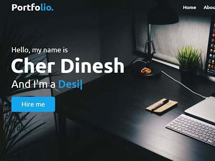 Cover image for Portfolio Website