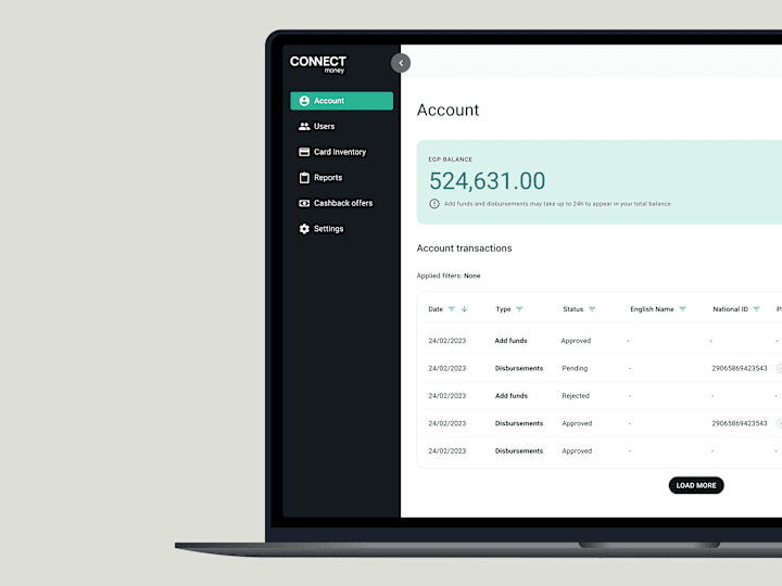 Cover image for Connect Money - SaaS & Web App