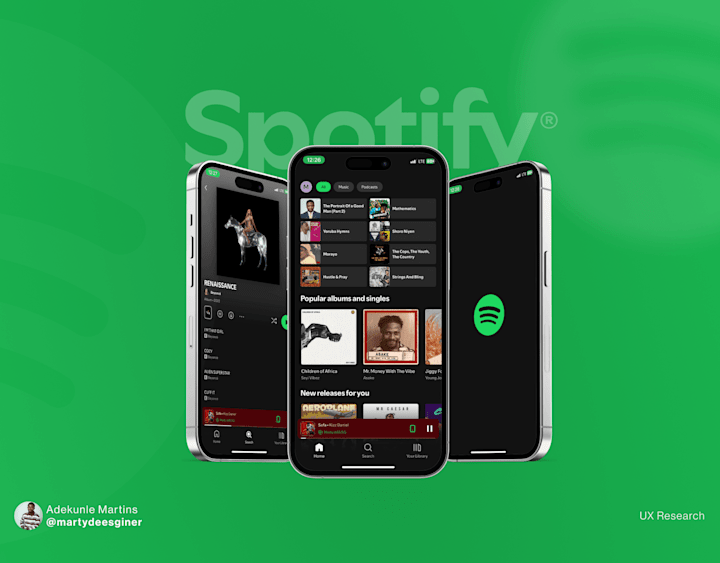 Cover image for SPOTIFY - UX Case Study