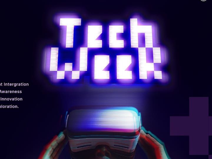 Cover image for Nihub Tech Week event branding