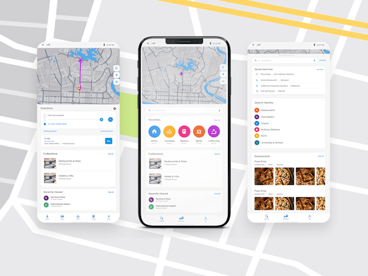 Cover image for Location Search Mobile App Design UI UX