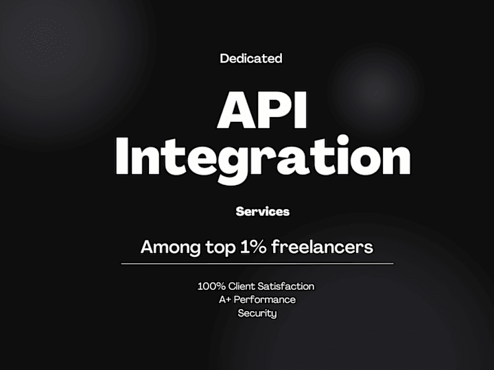 Cover image for Third-Party API Integration Expert