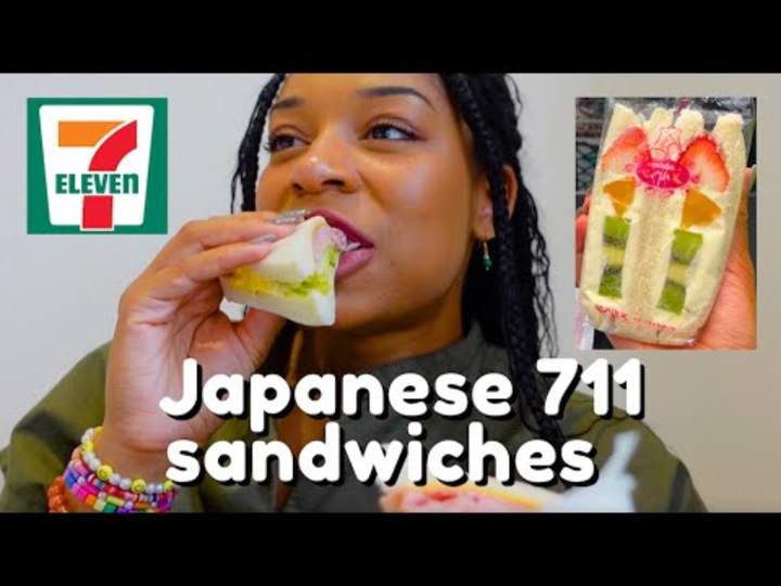 Cover image for Reviewing Sandwiches from Japanese 711 
